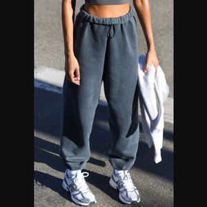 JOAH BROWN OVERSIZED JOGGER NAVY XS/S